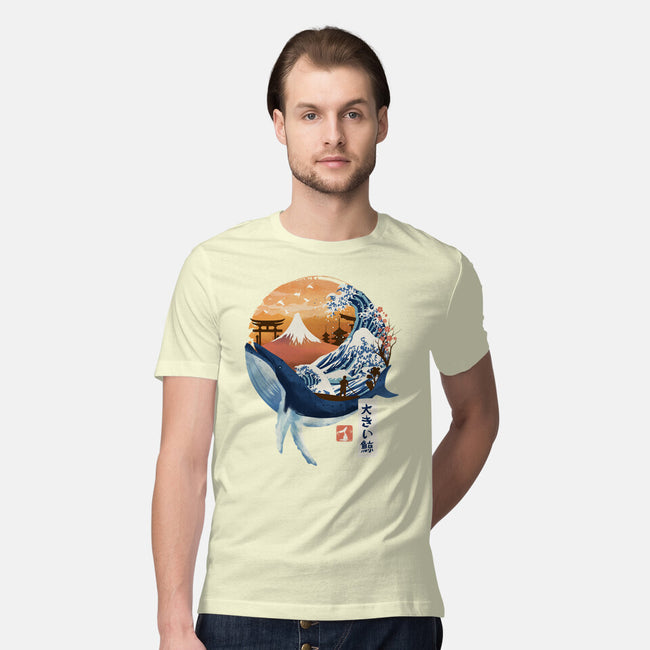 The Great Whale-mens premium tee-dandingeroz