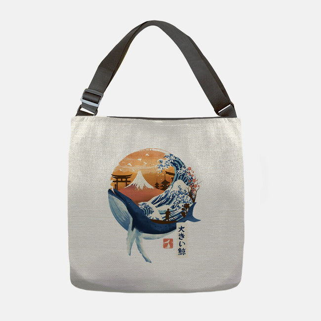 The Great Whale-none adjustable tote-dandingeroz