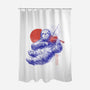 A Calm Song-none polyester shower curtain-eduely