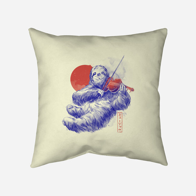 A Calm Song-none removable cover w insert throw pillow-eduely