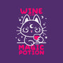 Wine Is My Magic Potion-unisex kitchen apron-NemiMakeit