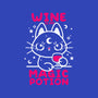 Wine Is My Magic Potion-none matte poster-NemiMakeit