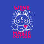 Wine Is My Magic Potion-womens off shoulder tee-NemiMakeit