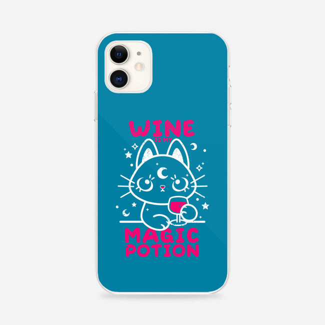 Wine Is My Magic Potion-iphone snap phone case-NemiMakeit
