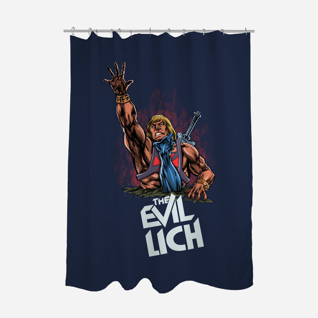 The Evil Lich-none polyester shower curtain-zascanauta