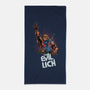 The Evil Lich-none beach towel-zascanauta