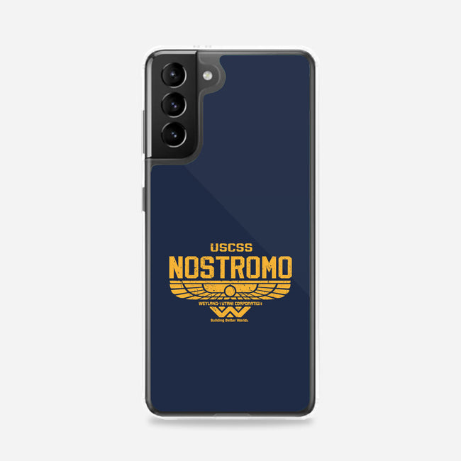 Nostromo Corporation-samsung snap phone case-DrMonekers
