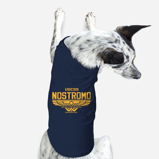 Nostromo Corporation-dog basic pet tank-DrMonekers