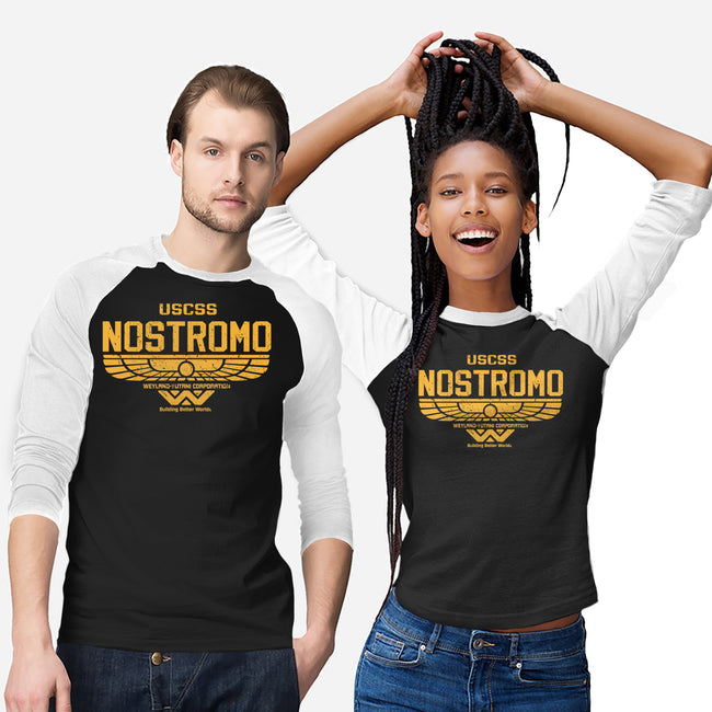 Nostromo Corporation-unisex baseball tee-DrMonekers