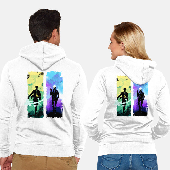 The Sorcerer Professors-unisex zip-up sweatshirt-IKILO