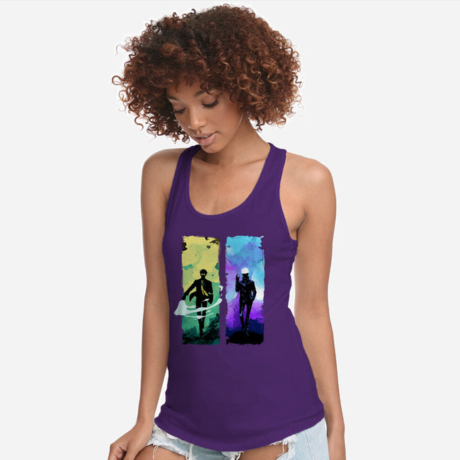 The Sorcerer Professors-womens racerback tank-IKILO