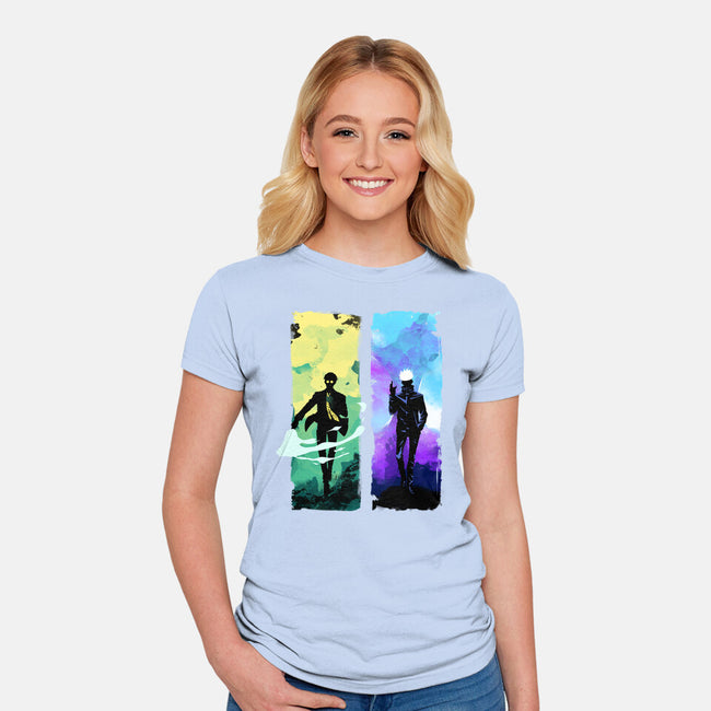 The Sorcerer Professors-womens fitted tee-IKILO