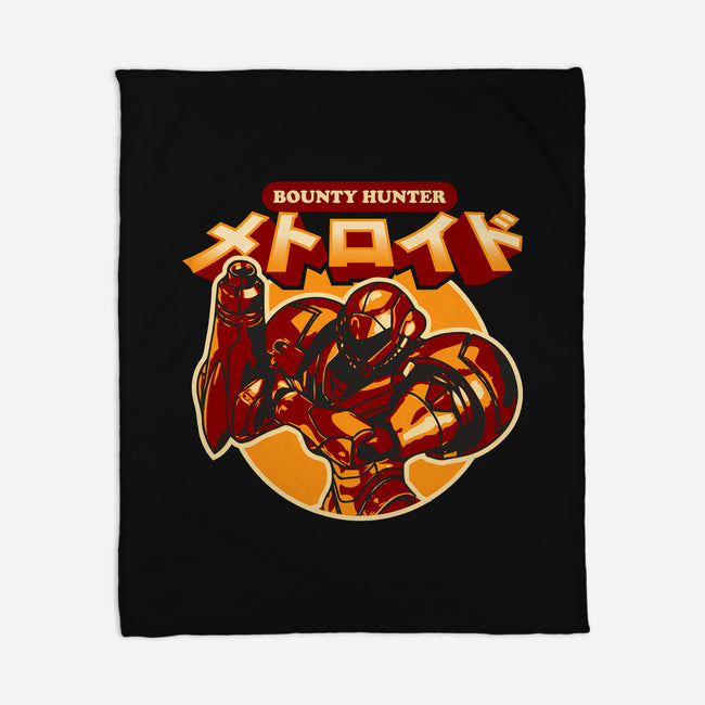 Return Of The Bounty Hunter-none fleece blanket-AdamLue