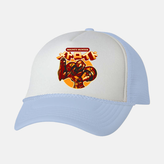 Return Of The Bounty Hunter-unisex trucker hat-AdamLue