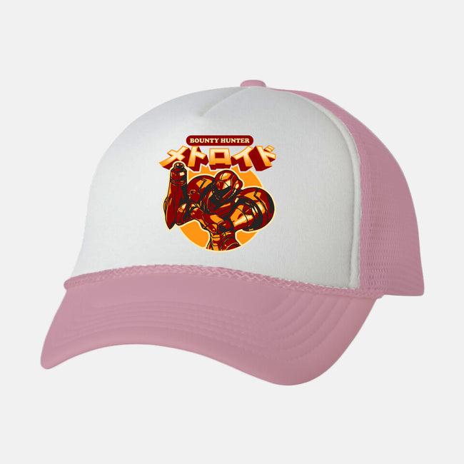 Return Of The Bounty Hunter-unisex trucker hat-AdamLue