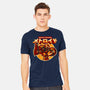 Return Of The Bounty Hunter-mens heavyweight tee-AdamLue