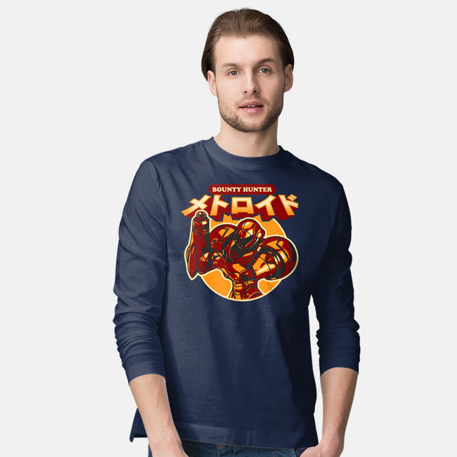 Return Of The Bounty Hunter-mens long sleeved tee-AdamLue