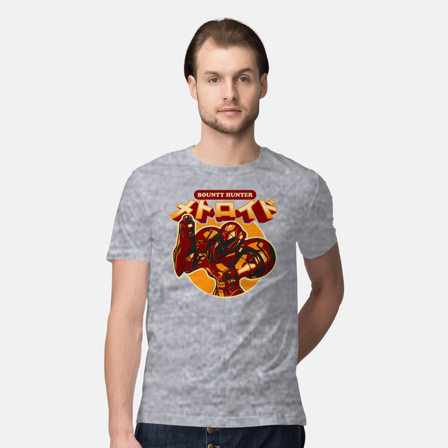 Return Of The Bounty Hunter-mens premium tee-AdamLue