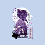 Shinobu Kocho Negative Space-none drawstring bag-SwensonaDesigns