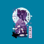 Shinobu Kocho Negative Space-none glossy sticker-SwensonaDesigns