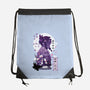 Shinobu Kocho Negative Space-none drawstring bag-SwensonaDesigns