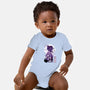 Shinobu Kocho Negative Space-baby basic onesie-SwensonaDesigns