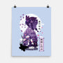 Shinobu Kocho Negative Space-none matte poster-SwensonaDesigns