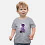 Shinobu Kocho Negative Space-baby basic tee-SwensonaDesigns