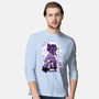 Shinobu Kocho Negative Space-mens long sleeved tee-SwensonaDesigns