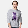 Shinobu Kocho Negative Space-mens long sleeved tee-SwensonaDesigns