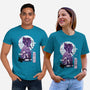 Shinobu Kocho Negative Space-unisex basic tee-SwensonaDesigns