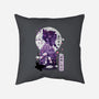 Shinobu Kocho Negative Space-none non-removable cover w insert throw pillow-SwensonaDesigns