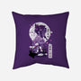 Shinobu Kocho Negative Space-none non-removable cover w insert throw pillow-SwensonaDesigns