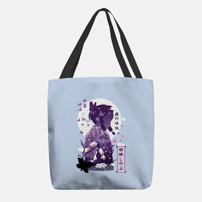 Shinobu Kocho Negative Space-none basic tote-SwensonaDesigns