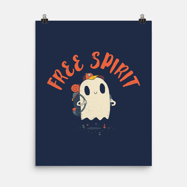 A Free Spirit-none matte poster-DinoMike