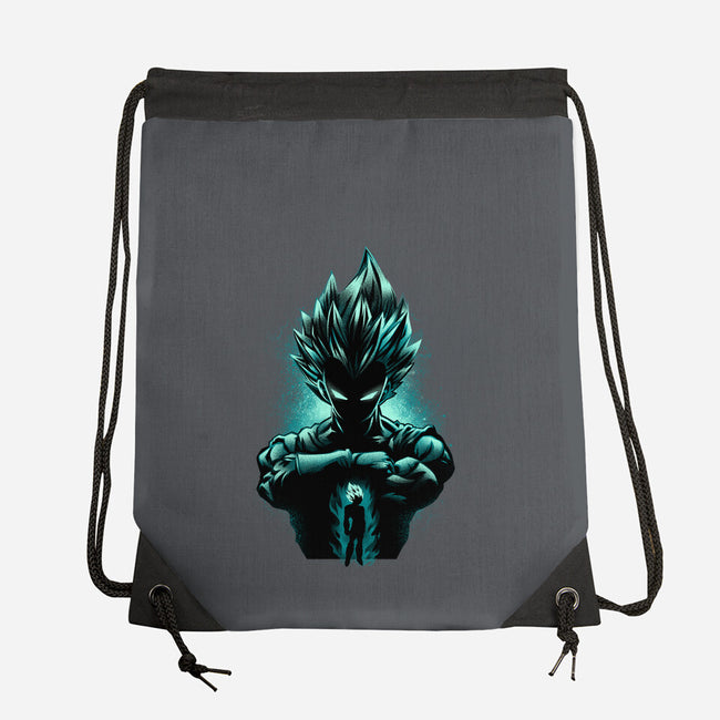 Bow To The Prince-none drawstring bag-hypertwenty
