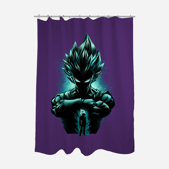 Bow To The Prince-none polyester shower curtain-hypertwenty