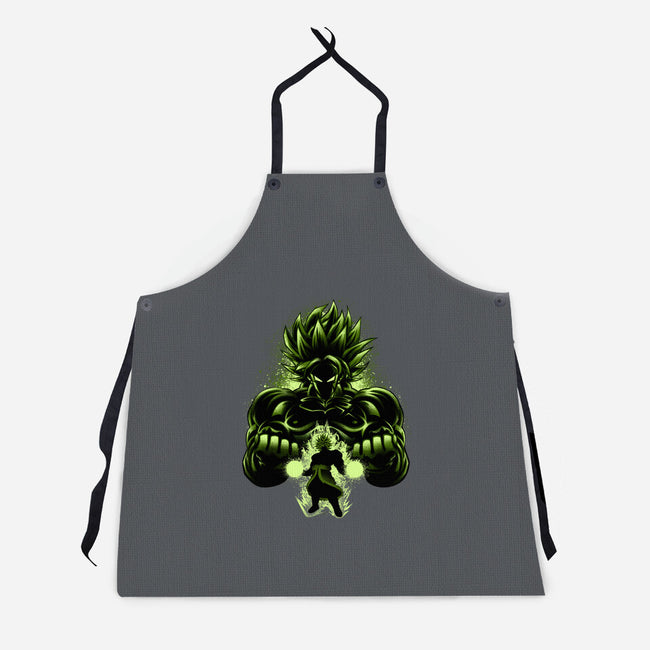 The Legendary Saiyan-unisex kitchen apron-hypertwenty
