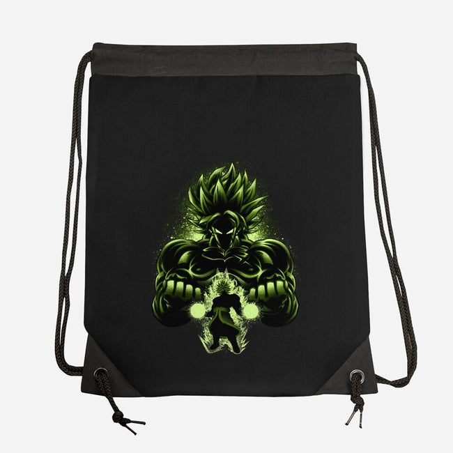 The Legendary Saiyan-none drawstring bag-hypertwenty