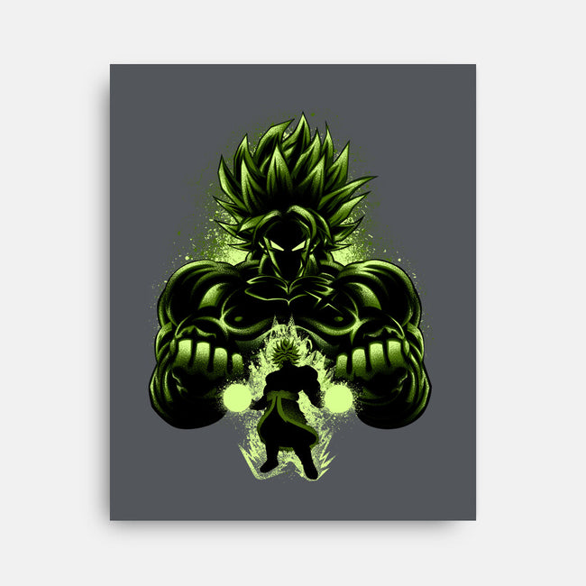 The Legendary Saiyan-none stretched canvas-hypertwenty