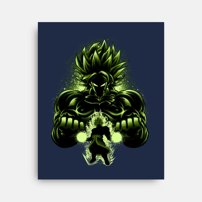 The Legendary Saiyan-none stretched canvas-hypertwenty