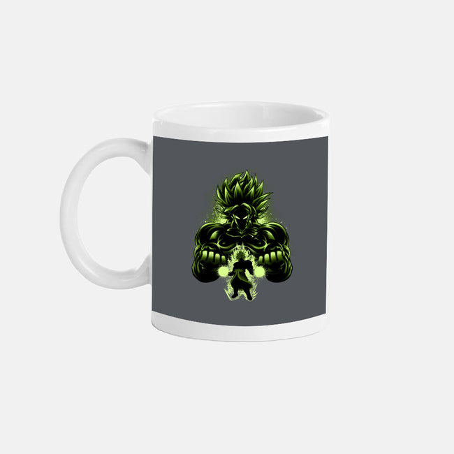 The Legendary Saiyan-none glossy mug-hypertwenty