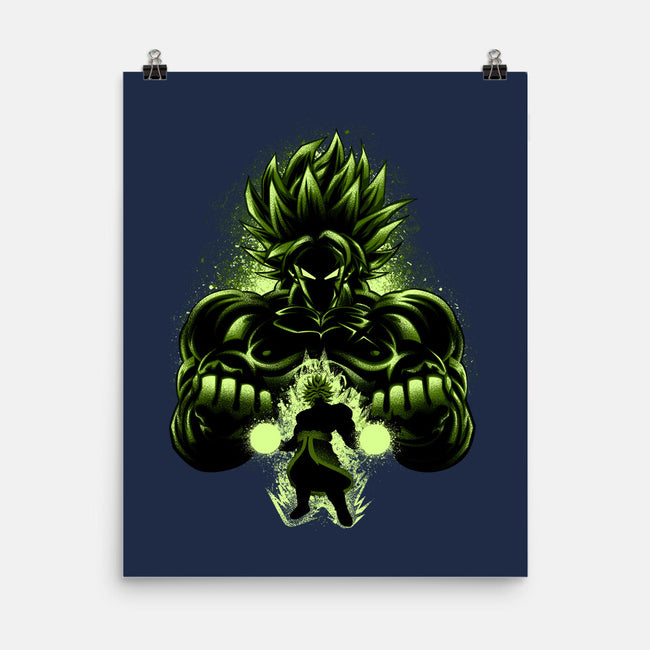 The Legendary Saiyan-none matte poster-hypertwenty