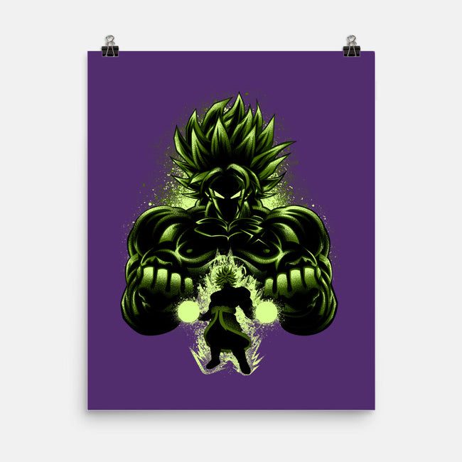 The Legendary Saiyan-none matte poster-hypertwenty