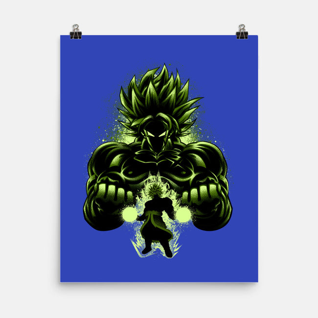 The Legendary Saiyan-none matte poster-hypertwenty