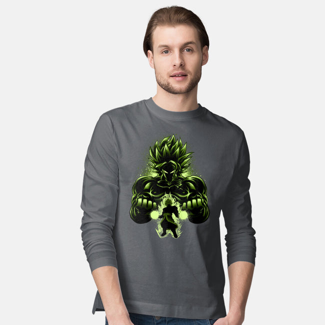 The Legendary Saiyan-mens long sleeved tee-hypertwenty