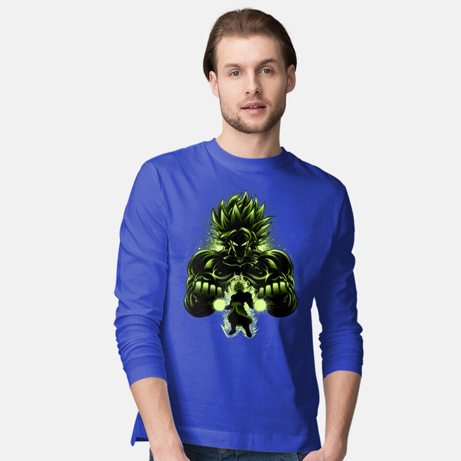 The Legendary Saiyan-mens long sleeved tee-hypertwenty