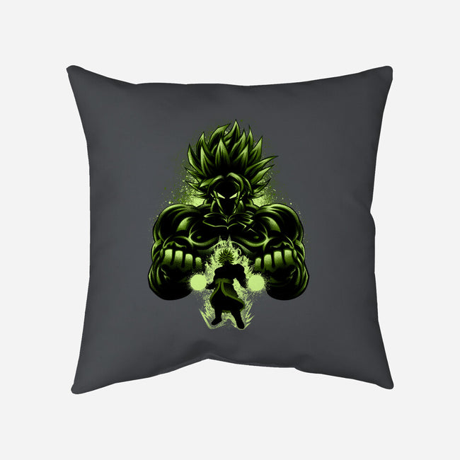 The Legendary Saiyan-none removable cover w insert throw pillow-hypertwenty