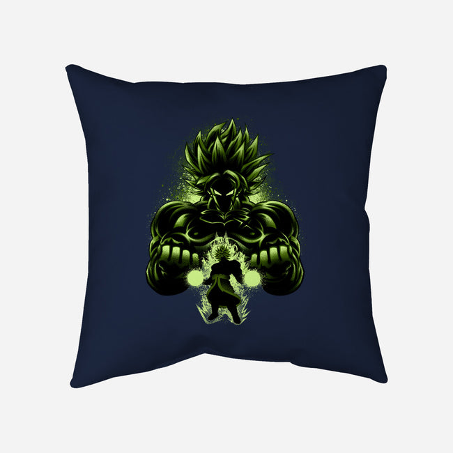The Legendary Saiyan-none removable cover w insert throw pillow-hypertwenty