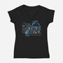Visit Hadley's Hope-womens v-neck tee-goodidearyan